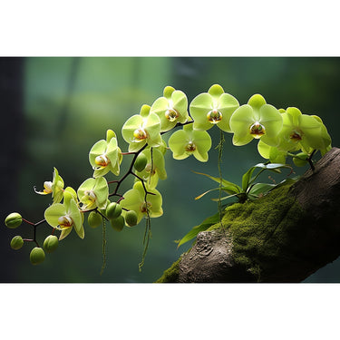 Orchid Painting Art